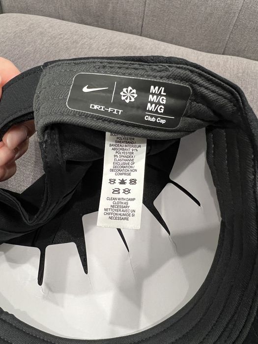 Кепка унісекс чорна Nike Df Club Black FB5625-011 оригінал нова