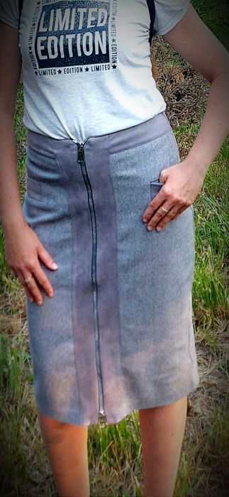 Юбка матерія типу войлок