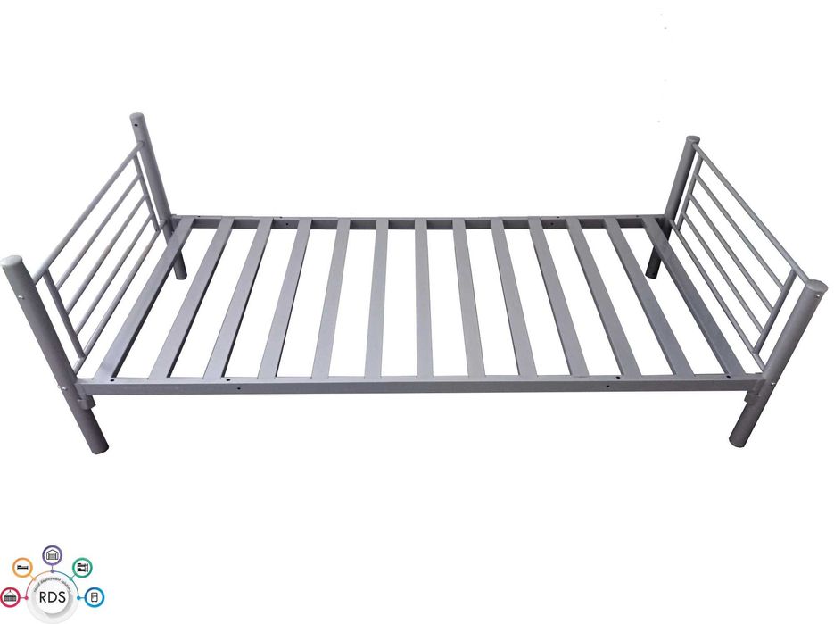 Łóżko pojedyncze Łóżka metalowe wymienne na piętrowe hostelowe 90x200