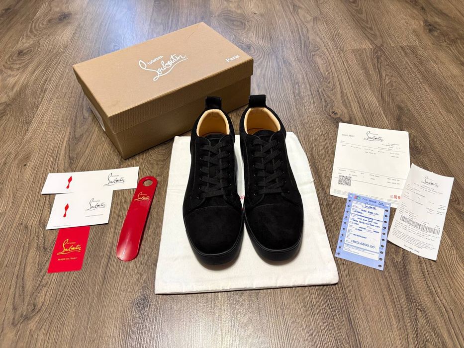 Кросівки Christian Louboutin Louis Junior Black | Оригінал | Нові | EU