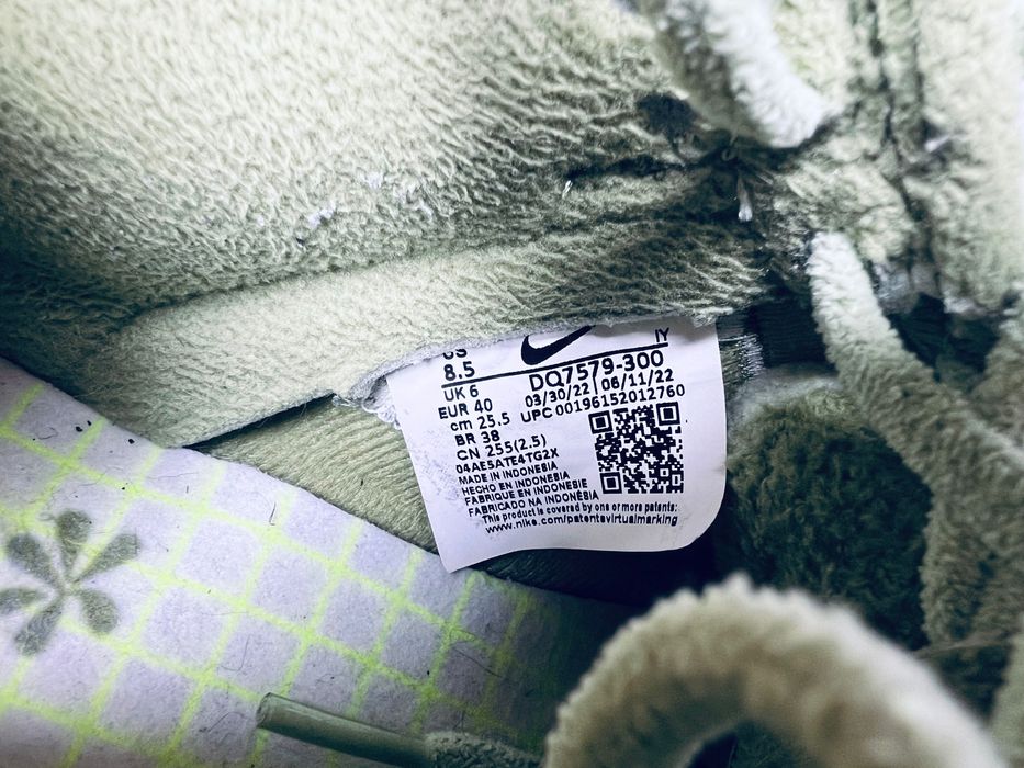 Кросівки NIKE DUNK FLEECE 40р 25.5см
