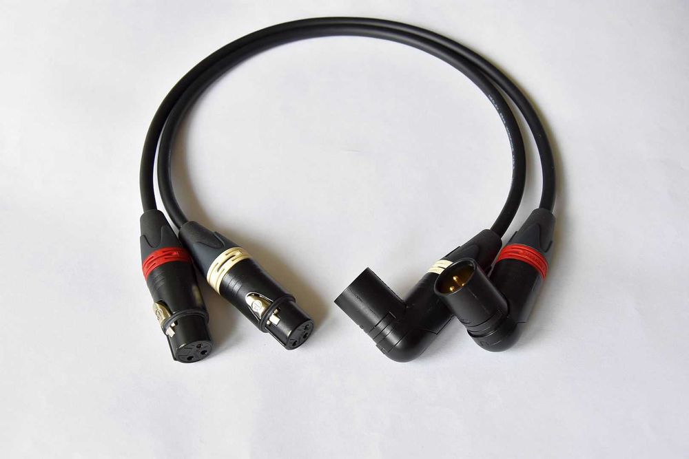 Interkonekt XLR kątowy MOGAMI 2549 (2534) NEUTRIK 50/75/100