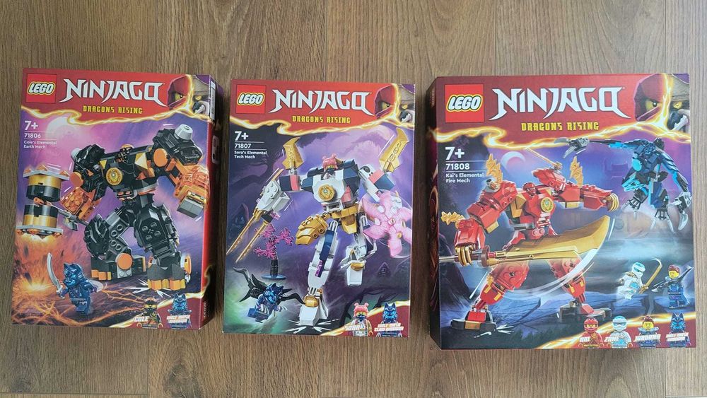 LEGOS 71806, 71807 e 71808. Novos e Selados