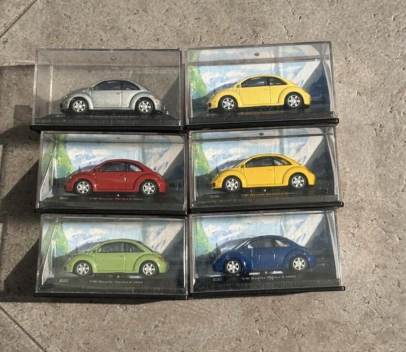 Miniaturas VW Beetle 1:87