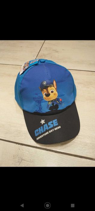 Czapka z daszkiem chłopięca Paw patrol psi patrol Chase