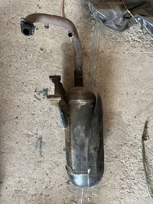 Вихлоп piaggio на 50сс 2т оригінал скутер