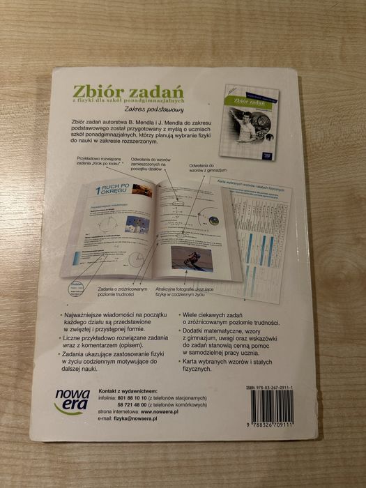 zbiór zadań fizyka mendel zakres podstawowy