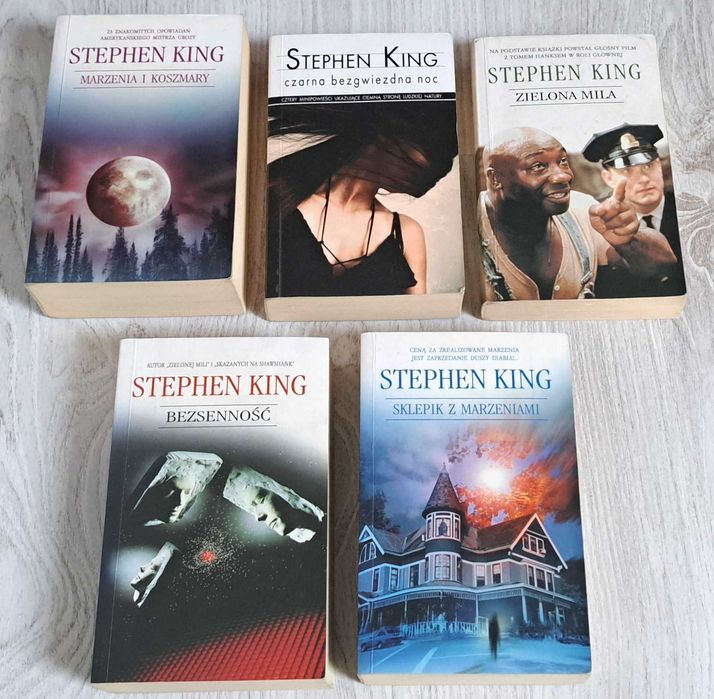Stephen King Marzenia i koszmary Bezsenność Sklepik z marzeniami Mila