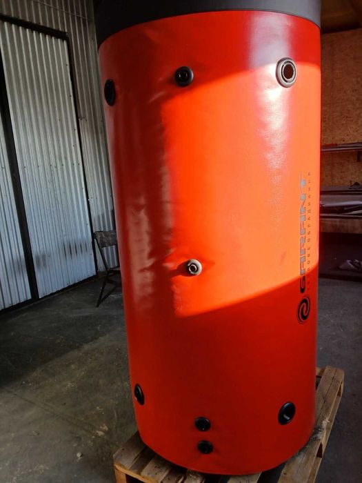 Теплоакумулятор 1000л, акумуляційна ємність, буферний бак