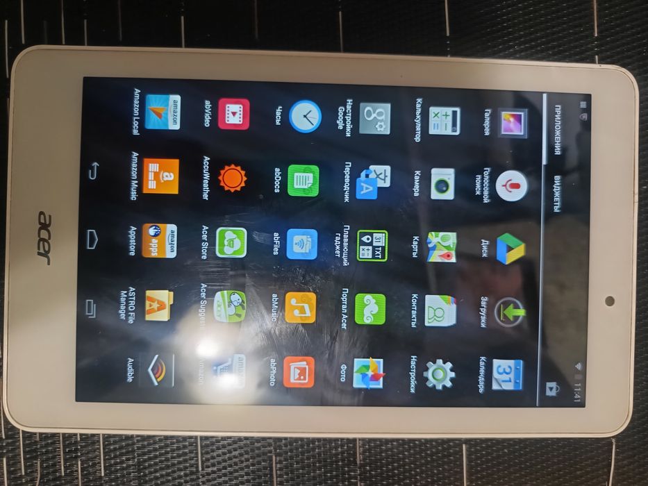 Планшет ACER робочий