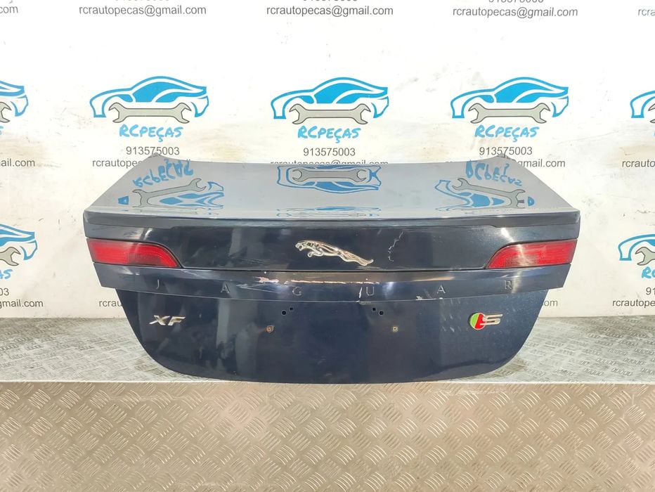 Porta Tampa Mala JAGUAR XF X250 R-SPORT Farolins Fecho Puxador 3 Terceiro Stop