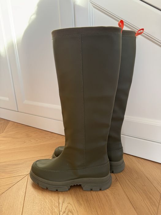 Kolosze SWIMS  40 khaki oliwkowe wysokie