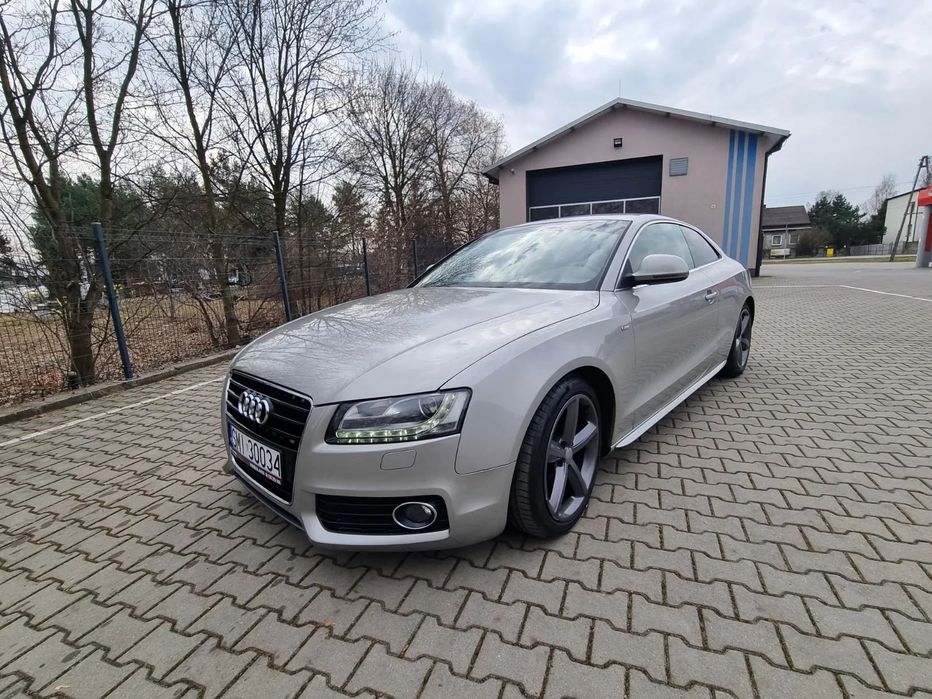 Audi A5 Coupé krótko w kraju niski przebieg tylko 155tyś kremowe skóry