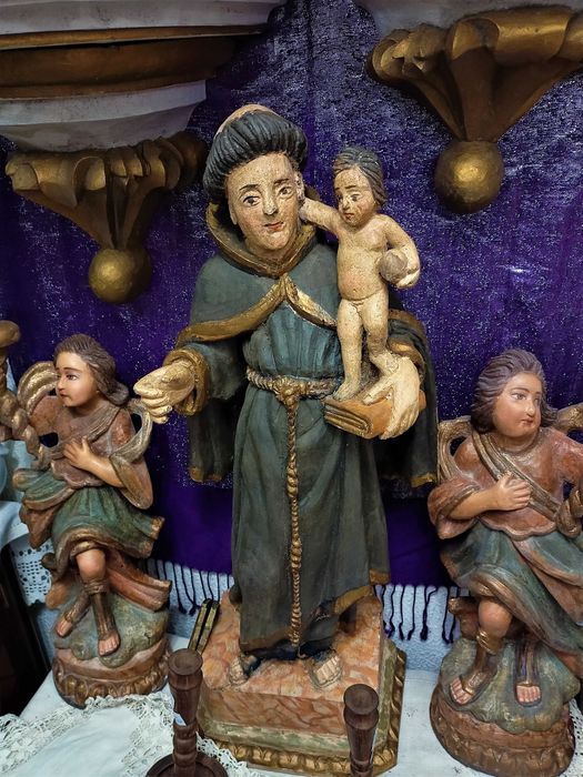 Figura Santo António XVIII XIX