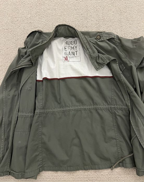 Casaco desportivo Gant original de tamanho M. Cor verde khaki