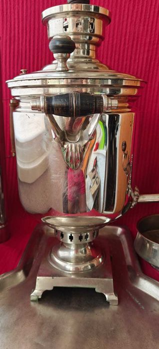 Самовар жаровый на дровах