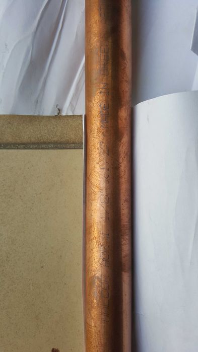 Труба  кондиционерная 1 1/8"× 500мм.