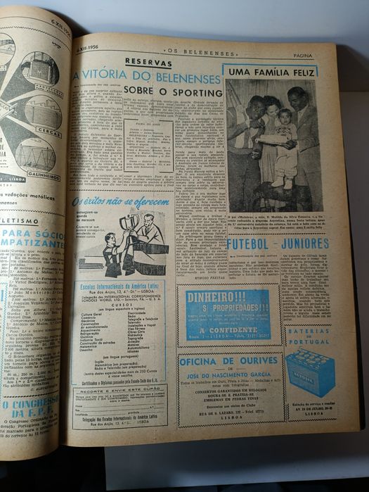 FC Os Belenenses - Rara compilação de Jornais