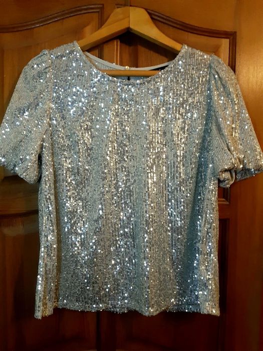 Блуза / майка в паєтки