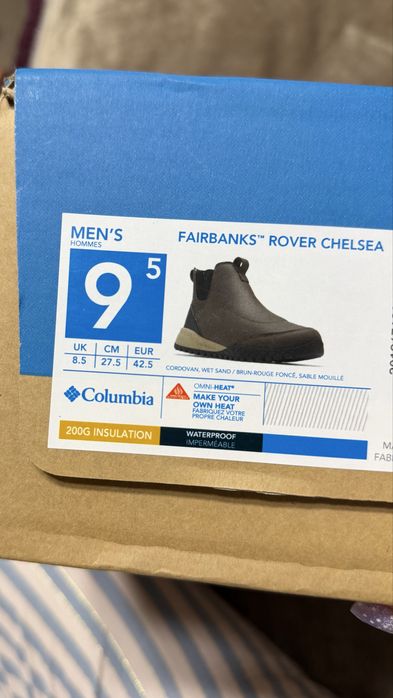 Черевики коламбія чоловічі водонепроникні. Челсі