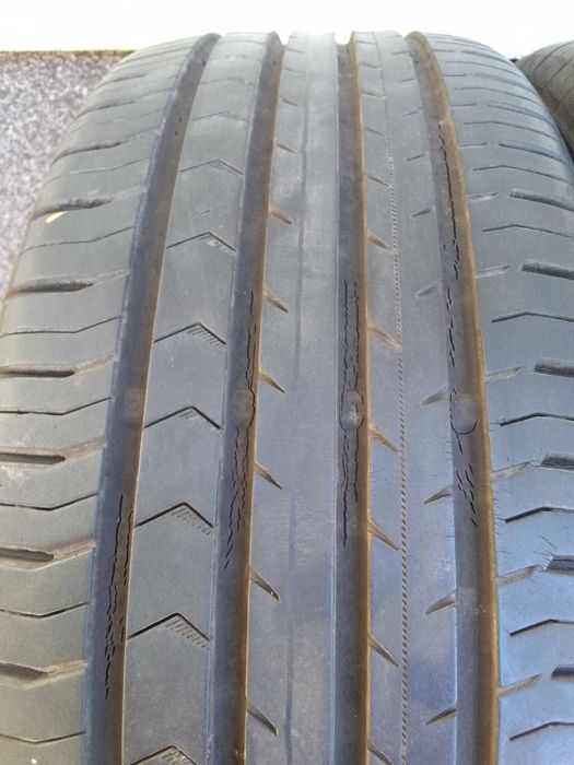 Opony letnie Continental 205/55R17, rant, bieżnik 7mm.