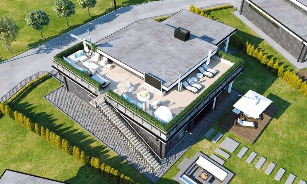 Автономний будинок на березі озера