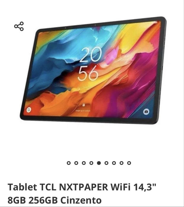Tablet TCL NXTPAPER 14'' WiFi 256GB