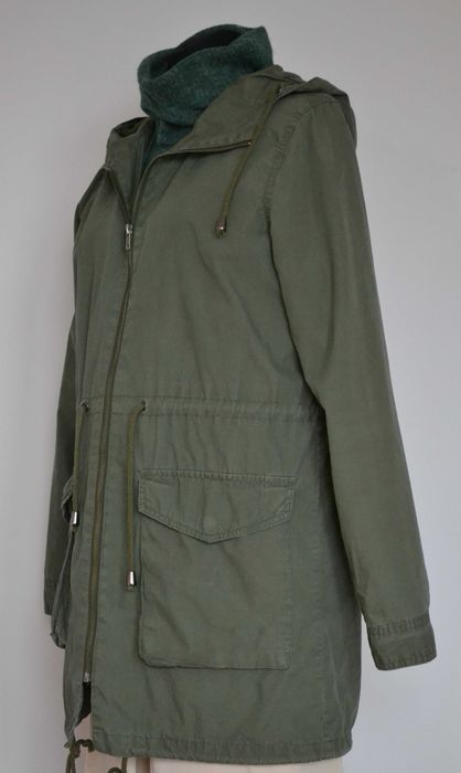 Kurtka damska z kapturem typ parka Bik Bok/ khaki rozmiar M