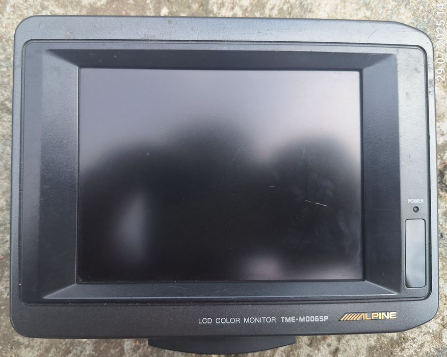 Alpine NVE-N055ZP + Alpine TME-M006SP Radio z nawi. + LCD