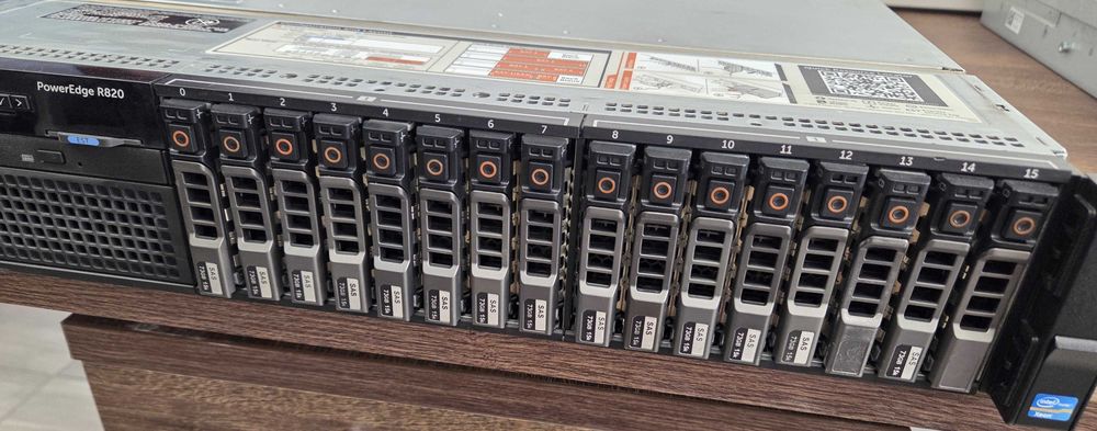 serwer DELL PowerEdge R820 4x8c Intel E5 4620 | 256GB RAM | H710p