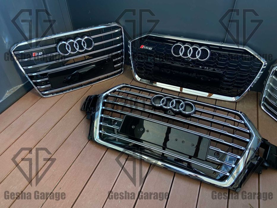 НОВЕНЬКІ Решітки радіатора решетки радиатора audi ауді ауди