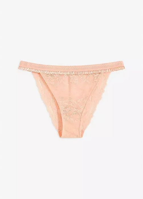 B.P.C. majtki figi tanga koronkowe pomarańczowe 44/46.