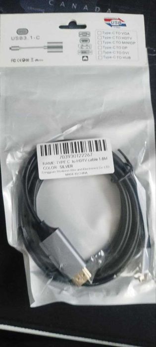 USB-C to hdmi новый