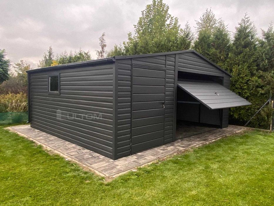 Garaż blaszany, blaszak 5x5 profil zamknięty ULTOM PRODUCENT