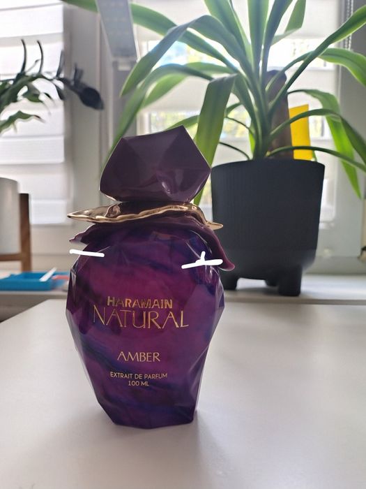 Perfumy arabskie, zestaw Fresh Iris Maison Asrar, Patchouli with Love Maison Asrar i Natural Amber Al Haramain