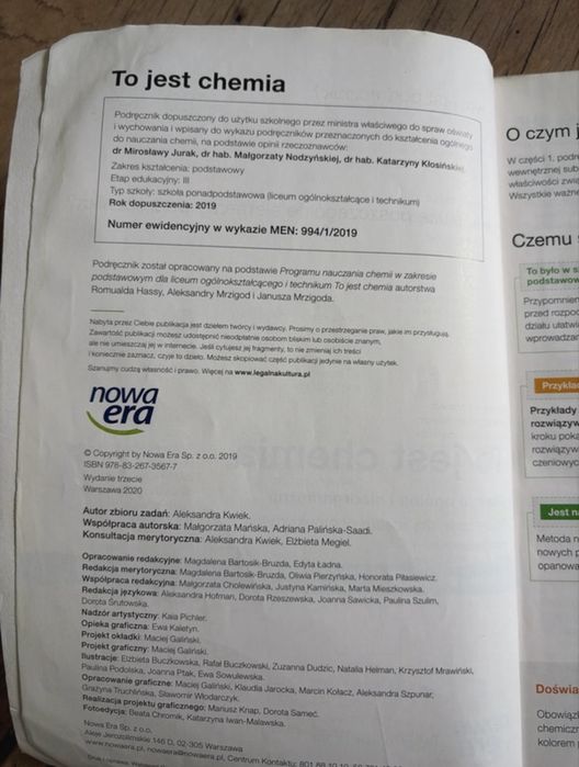 To jest chemia 1