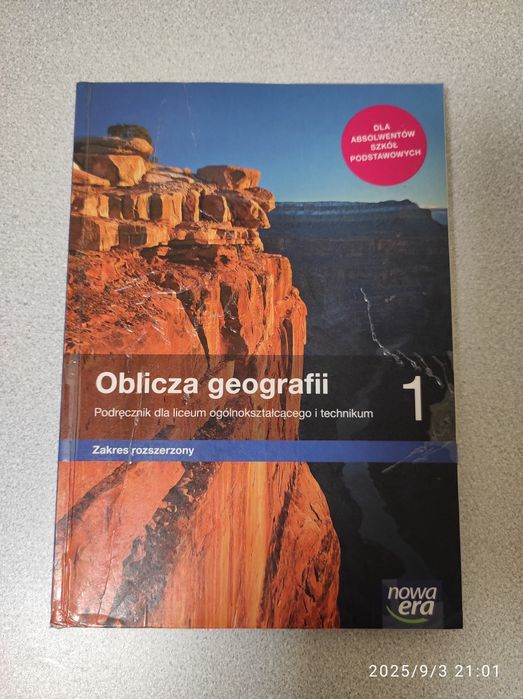 Oblicza geografii 1 zakres rozszerzony