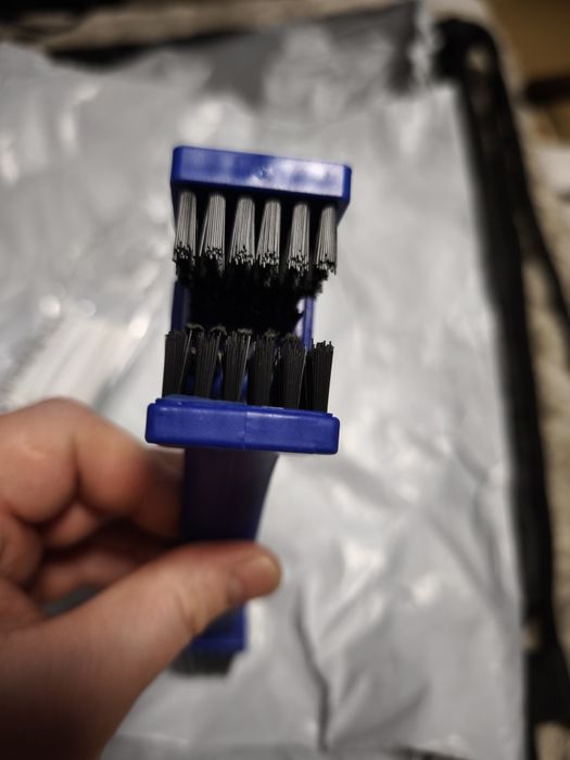 Escova de limpeza de corrente para bicicleta, moto, moto, limpador de corrente