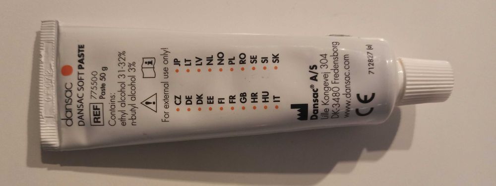 pasta uszczelniająca Dansac Soft Paste 50g 5.2025 kosmetyk stomijny