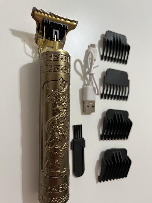 Maquina de corte dourada