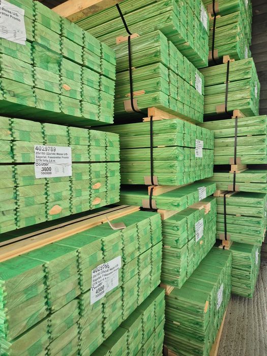 Deska elewacyjna 22x146 AB, Faza,  podbitka, świerk skandynawski !!!