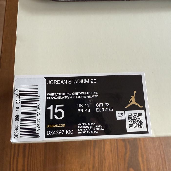 Кросівки Nike Jordan stadium 90 (Розмір 48.5/49.5/51.5) DX4397-100