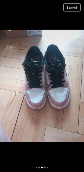 Buty champion białoróżowe