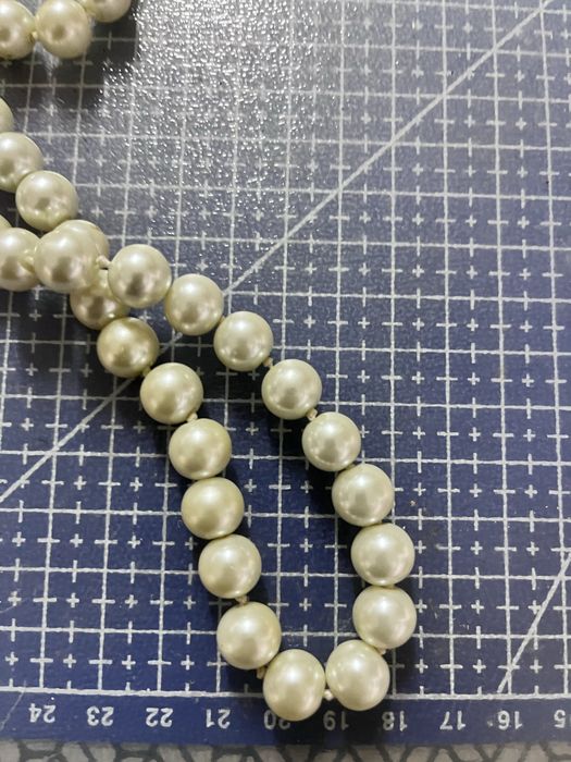 Colar de perolas vintage antigo