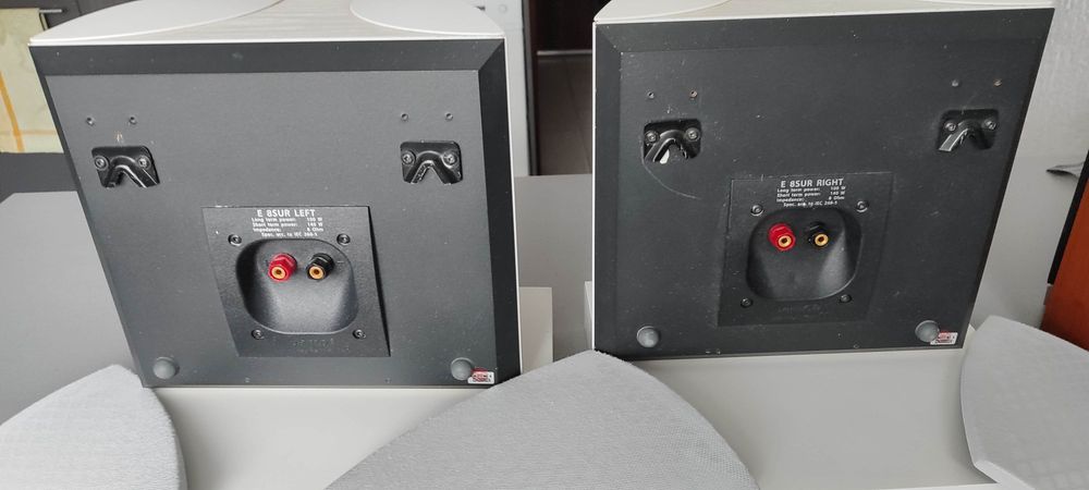 Jamo E 8 SUR głośniki surround + półki (Ikea)