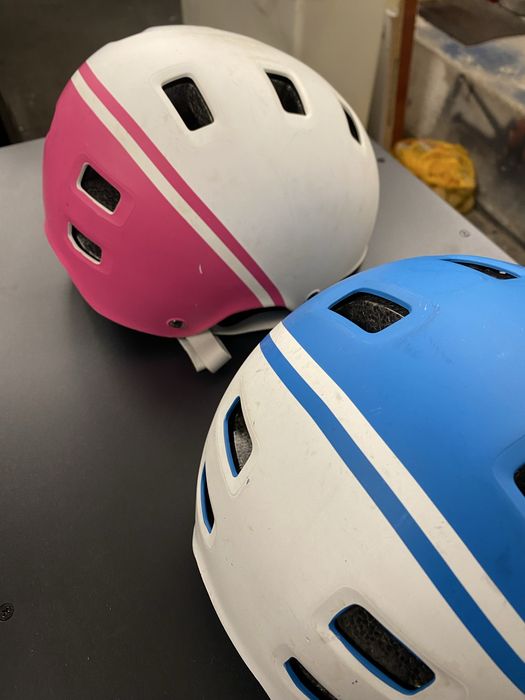Kask rowerowy dzieciecy 2 szt  BTWIN