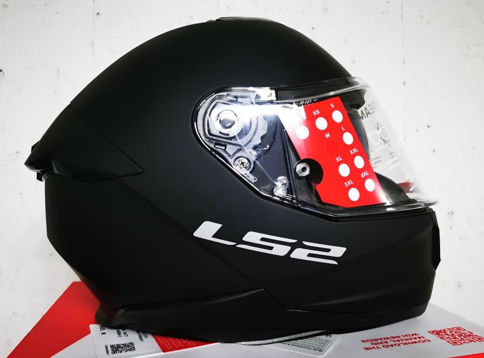 Capacete Integral LS2 FF808 Stream II Preto Matte ( L )( NOVOS )