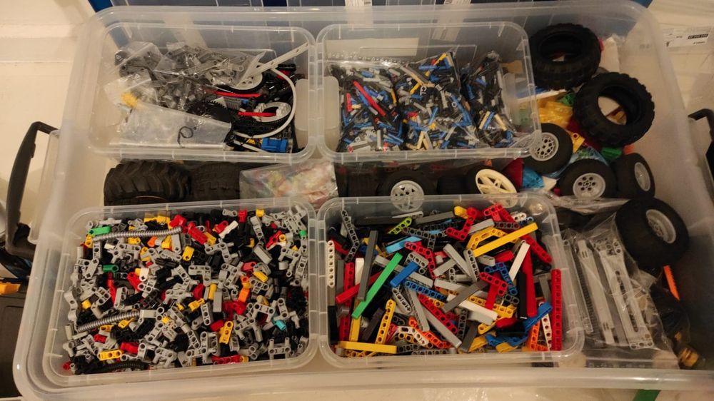 Lote peças Lego technic