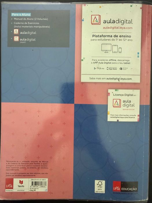Livro Matemática MAT 9 (Vol. I e Vol. II)