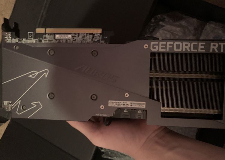 Видеокарта Aorus RTX 3060 Nvidia